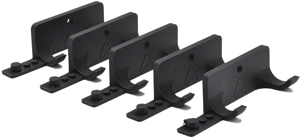 Set 5x IKEA Skadis Beugel voor LEGO® Speed Champions Autos | Voor F1 Autos met Helm en Rijder Bevestiging